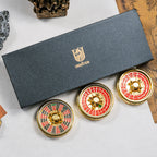 Spinning Metal Dice — Rotating Dice Set
