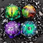 50mm Resin D20 — Oversized Roleplaying Die