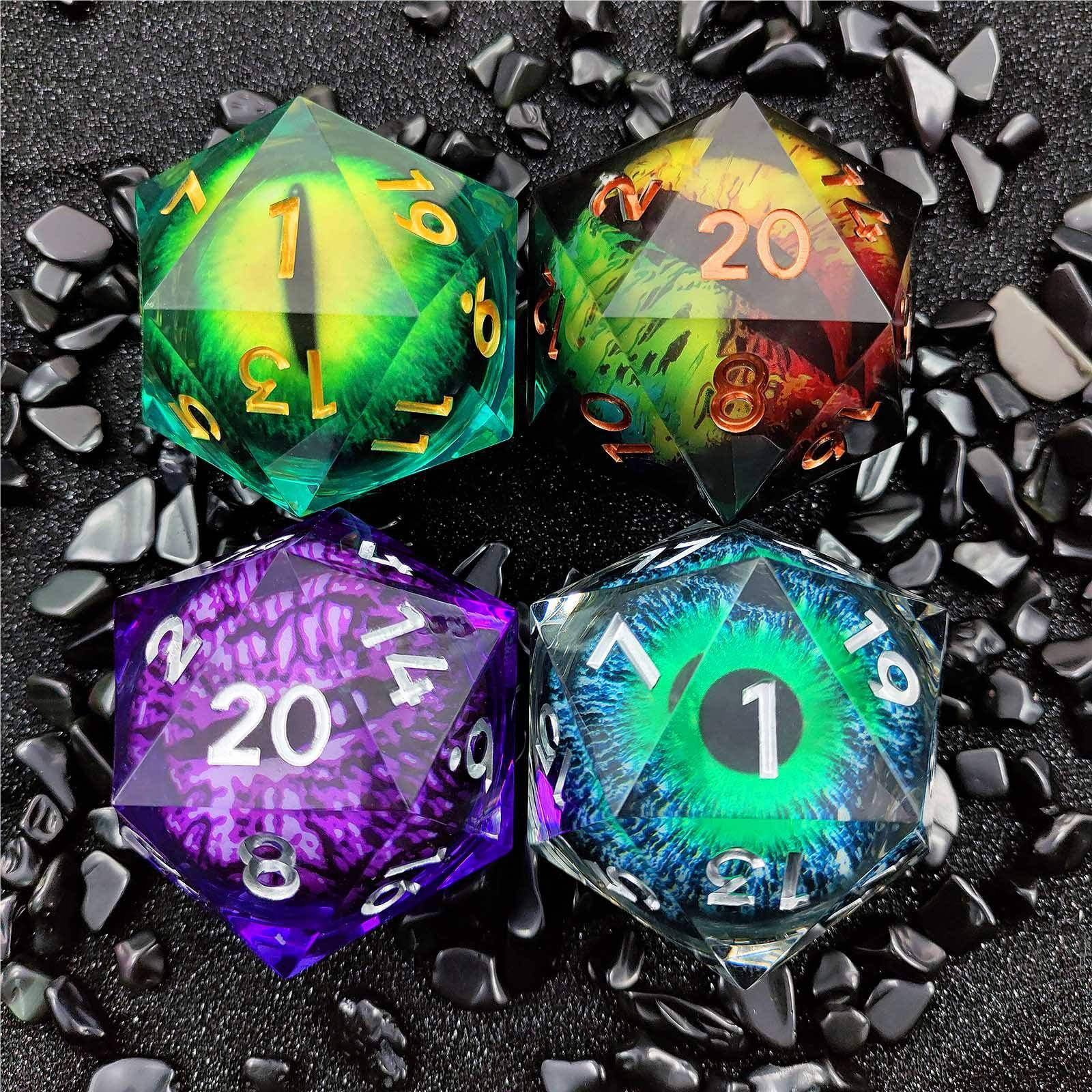 DND Dice Large Size Dice 50MM Resin Dice D20