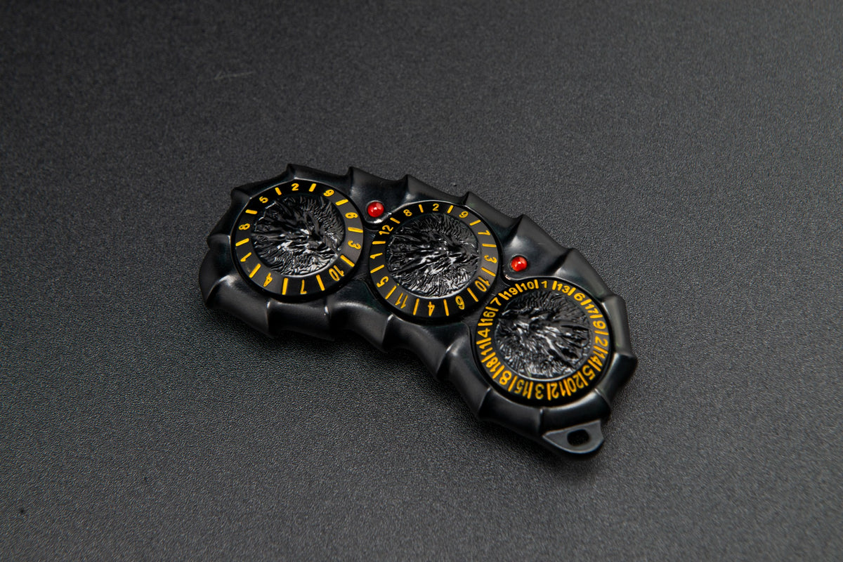 Dragon Spine in Black, original product photograph.